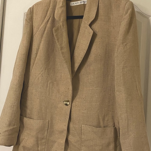 Lauren Jeffries Tan Blazer - Picture 3 of 10